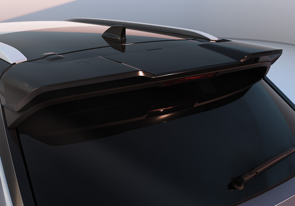 Dachspoiler für den neuen Outlander