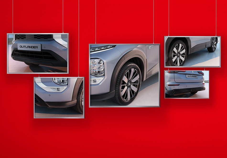 Trail-Paket für den neuen Mitsubishi Outlander