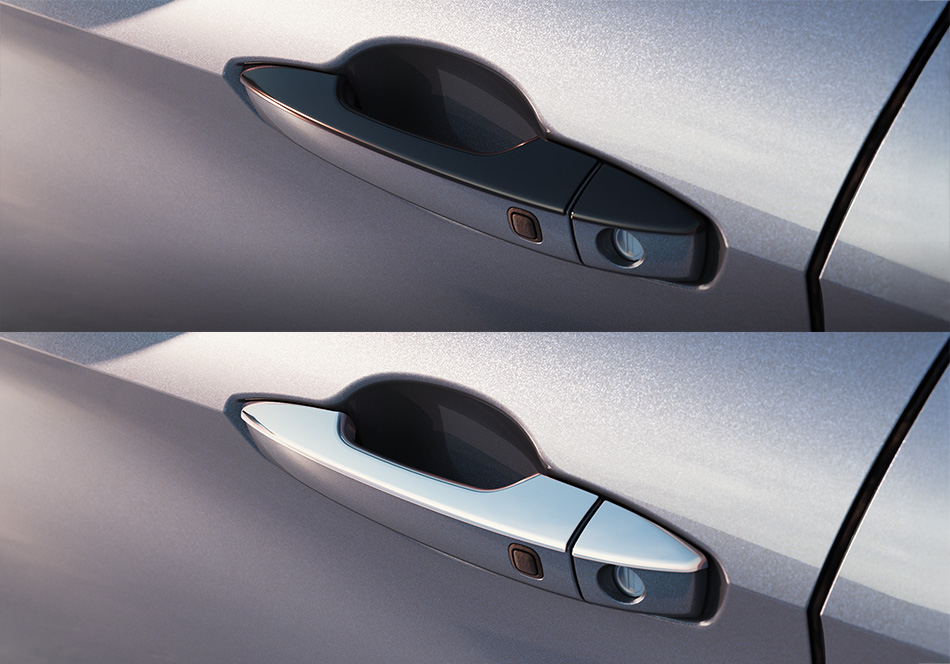 Türgriffcover-Set für den neuen Mitsubishi Outlander